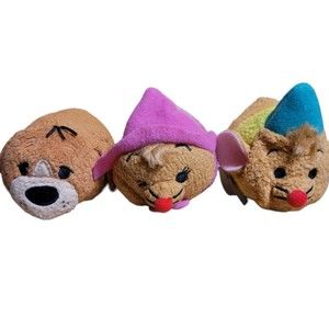 Disney Tsum Tsum Mini Bruno Perla Gus Cinderella Stuffed Animal Plush Toy